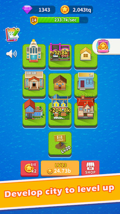 Merge City - idle game截图3