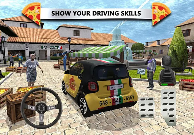 Pizza Delivery: Driving Simulator截图4
