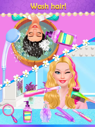 Beauty Makeover Games: Salon Spa Games for Girls截图3