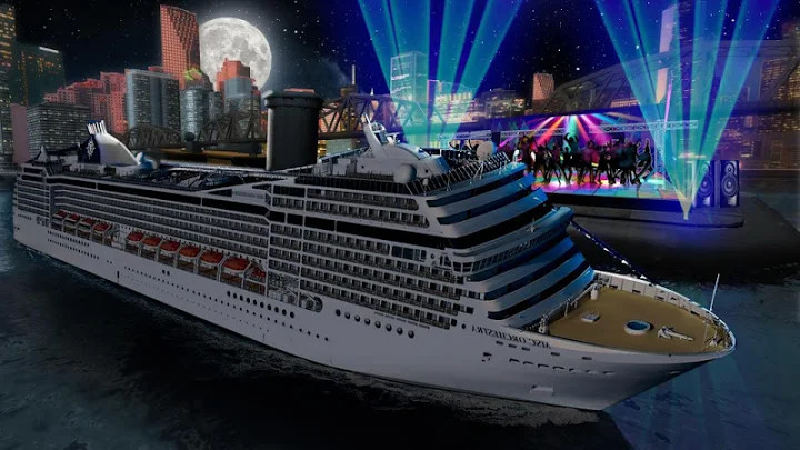 Big Cruise Ship Games Passenger Cargo Simulator截图2
