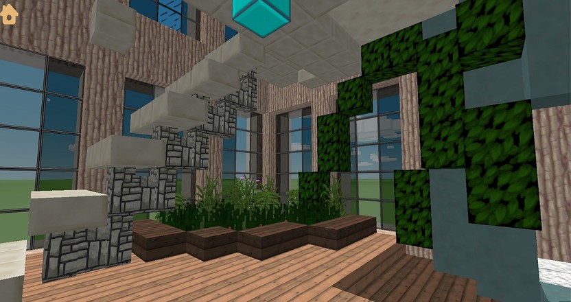 Penthouse Minecraft build idea截图2