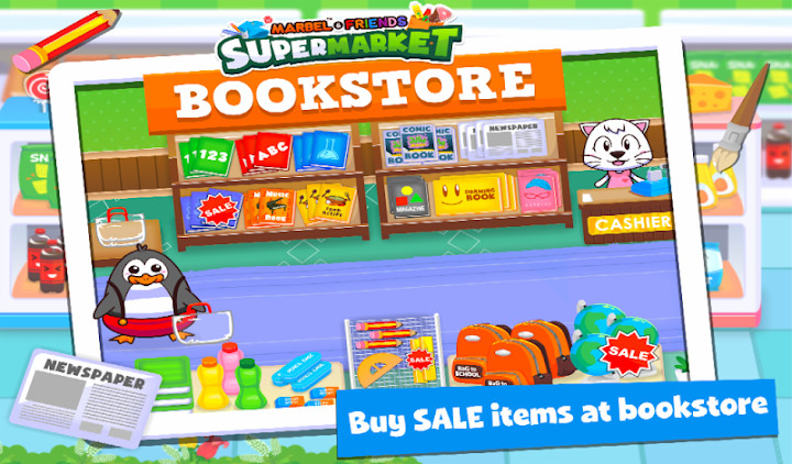 Marbel Supermarket Kids Games截图7