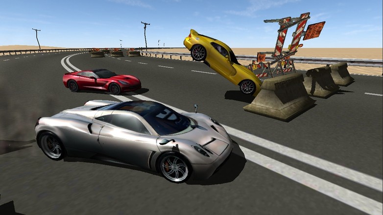 Highway Impossible 3D Race截图3