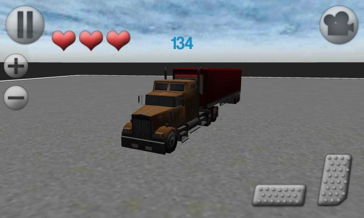 3D Truck Parking截图2
