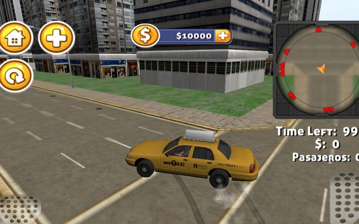 3D职务出租车司机的游戏截图9
