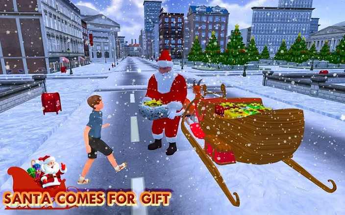 Christmas Santa Rush Gift Delivery- New Game 2020截图4