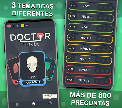 Doctor Trivia - Quiz sobre Medicina General截图4