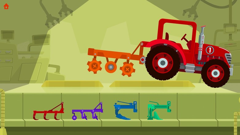 恐龙农场 - 儿童拖拉机模拟游戏截图9