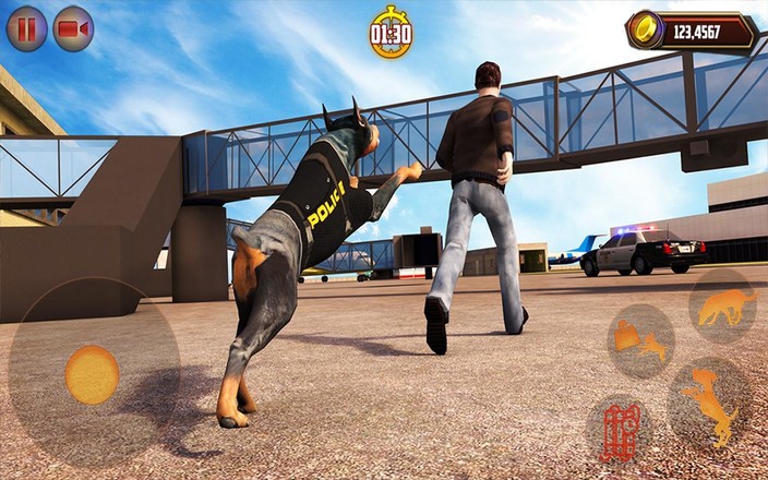 Airport Police Dog Duty Sim截图3