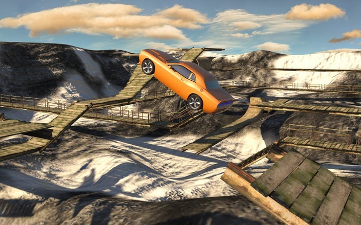 汽车特技3D游戏 - Car Stunts Game 3D截图2