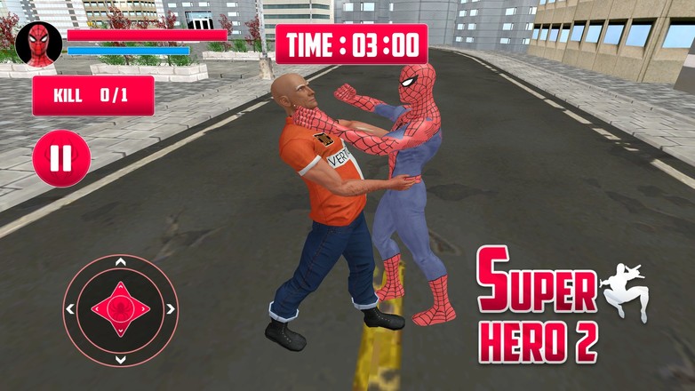 Super Spider Hero Amazing Spider Super Hero Time 2截图7