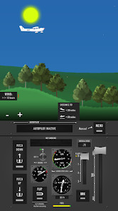 飞行模拟器2d - 逼真的沙盘模拟。截图5