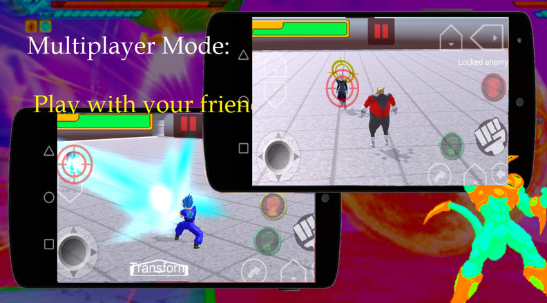 Super Saiyan Goku 3D Fighter截图3