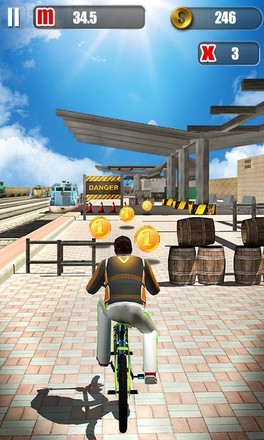 BMX Fever 3D - Speed Escape截图1