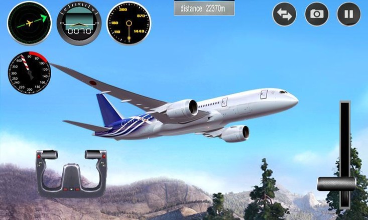 飛機模擬 - Plane Simulator 3D截图1