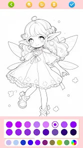 Doll Color: Princess Coloring截图5