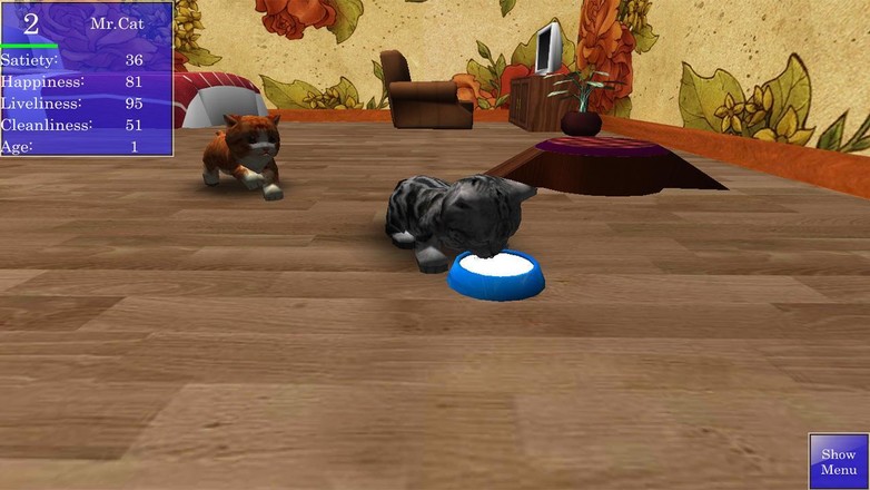 Cute Pocket Cat 3D截图7