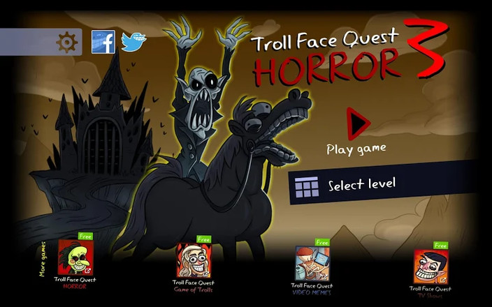 Troll Face Quest: Horror 3截图3
