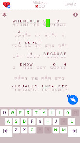 Cryptogram Letters and Numbers截图1