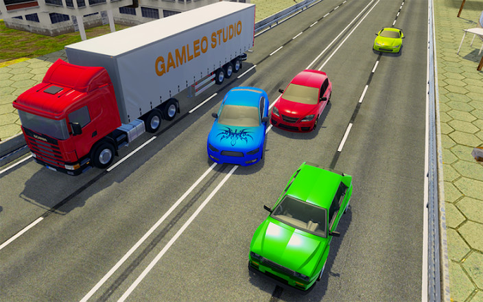 Extreme Highway Traffic Car Race截图4