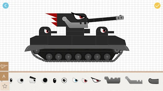 Labo积木坦克儿童游戏-儿童认知与创造军事车辆游戏截图3