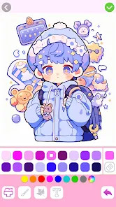 Cute Drawing : Anime Color Fan截图5