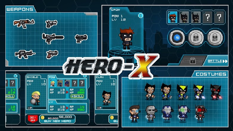 HERO-X: 英雄X截图5
