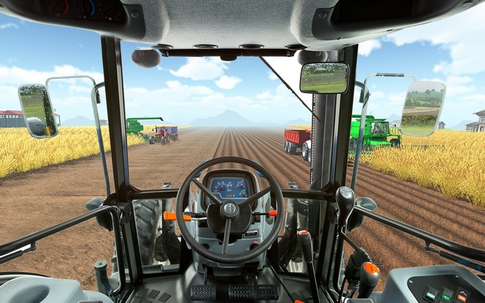 农耕Sim 2018：现代农民拖拉机模拟器截图10