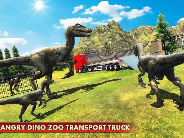 愤怒的恐龙动物园运输车截图2