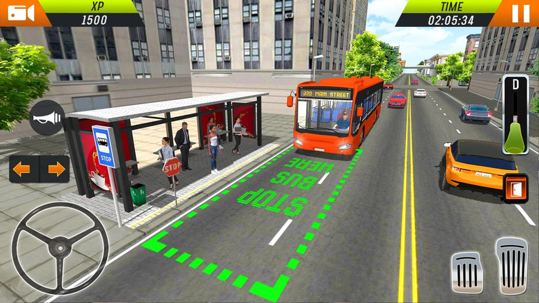 公共巴士运输模拟器2018年 - Public Bus Transport Simulator截图5