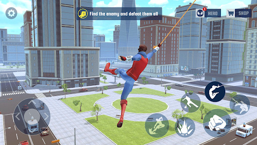 Spider Fighting: Hero Game截图5