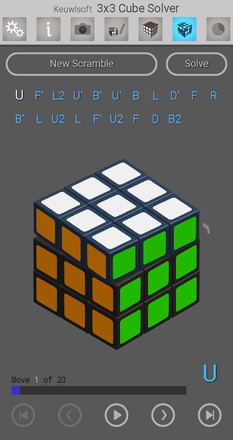 3x3 Cube Solver截图1