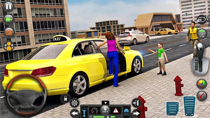 驾驶 出租车 市 汽车 游戏 市 出租车 司机 游戏截图3