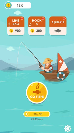 Happy Fishing - Catch Fish and Treasures截图2