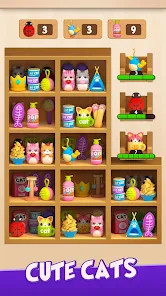 Triple Cat Sort - Goods Sort截图1