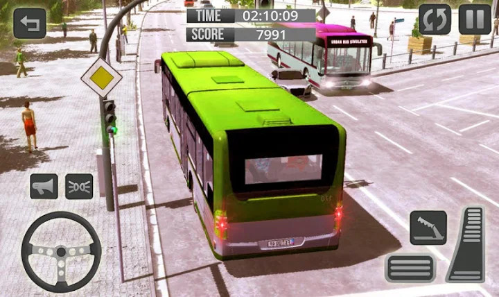 Modern Urban Bus Driver : 2020 offline Games截图2