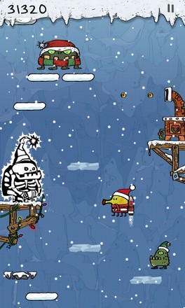 Doodle Jump Christmas Special截图2