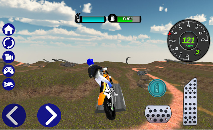 Motocross Extreme Racing 3D截图2