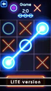 Tic Tac Toe glow - Free Puzzle Game截图4