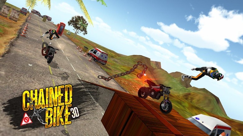 Chained Bike Games 3D截图2