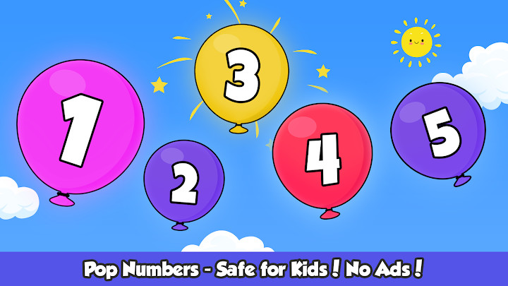 Balloon Pop : Toddler Games for preschool kids截图4
