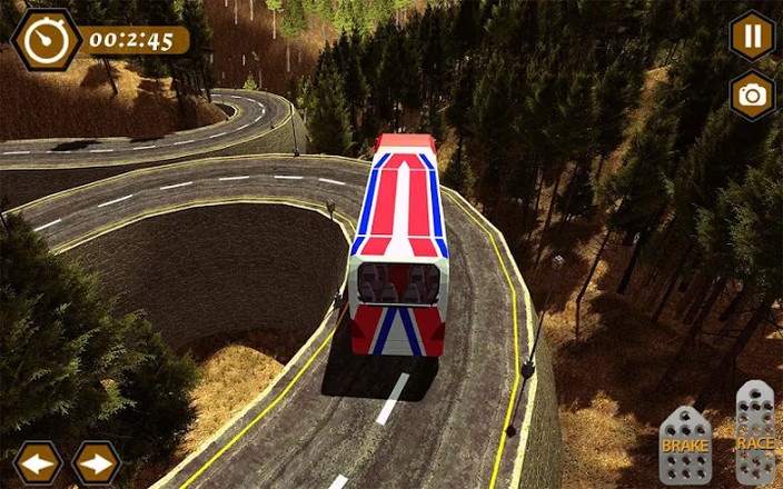 Heavy Mountain Bus simulator 2017截图4
