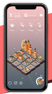 Wonders of 2048 - Fantasy City Making Game截图1