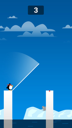 喷喷大冒险之棍子企鹅 - 免费休闲小游戏截图8