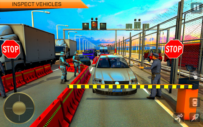 边境警察游戏：巡逻警察模拟器截图1