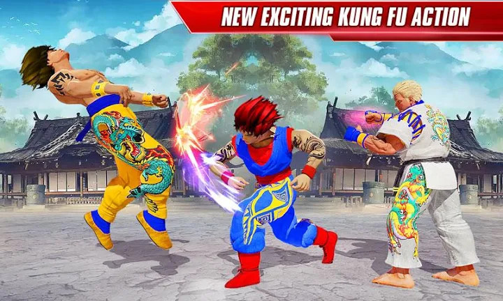 Kung Fu Fight Arena: Karate King Fighting Games截图4
