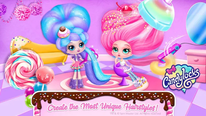 Candylocks Hair Salon - Style Cotton Candy Hair截图6