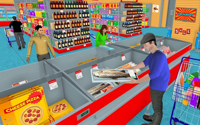 超级市场 杂货 购物 购物中心 家庭 游戏截图5