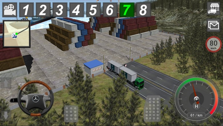 Mercedes Truck Simulator Lux截图4