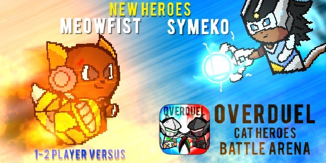 OVERDUEL 猫英雄竞技场 - Cat Heroes Arena Versus 2p截图2